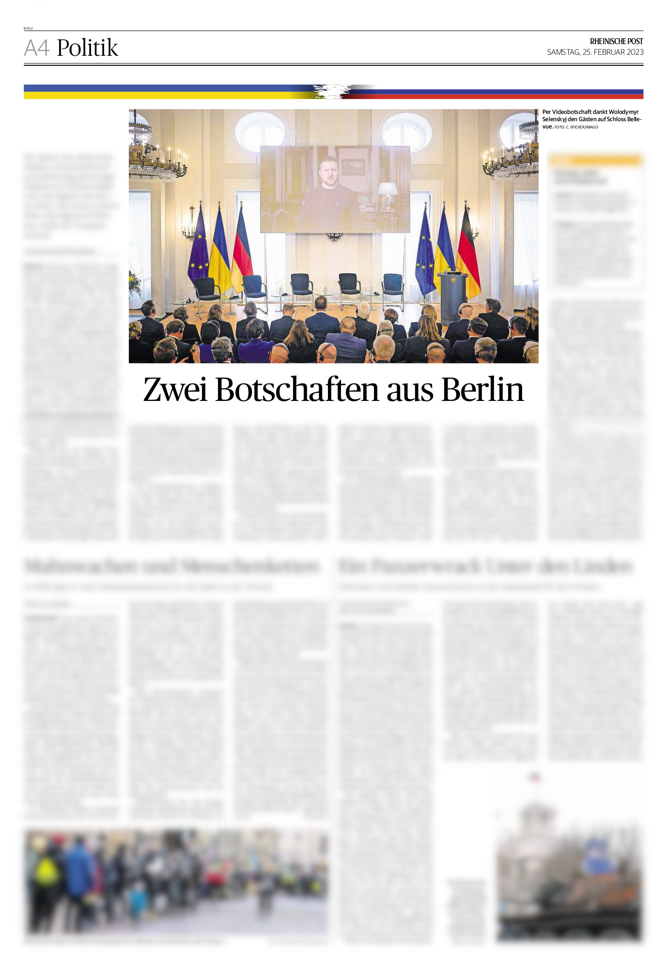 Rheinische Post 25.02.2023